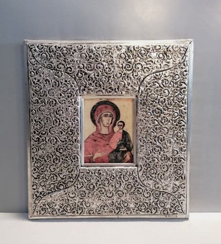 Icona quadro argento - quadro, in
