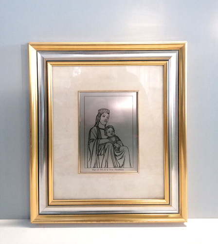 Quadro argento madonna - quadro, in