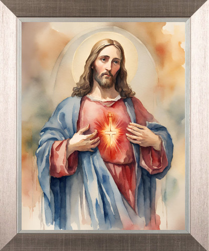 The sacred heart jesus - jesus,