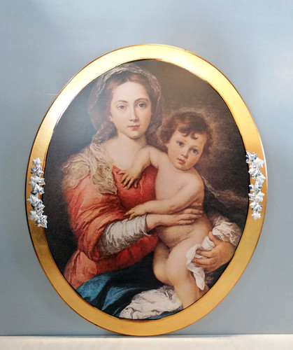 Quadro argento madonna con - quadro, argento,