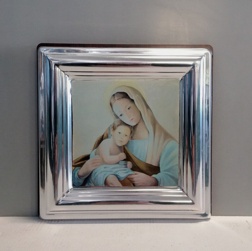 Bomboniera quadro argento - in,