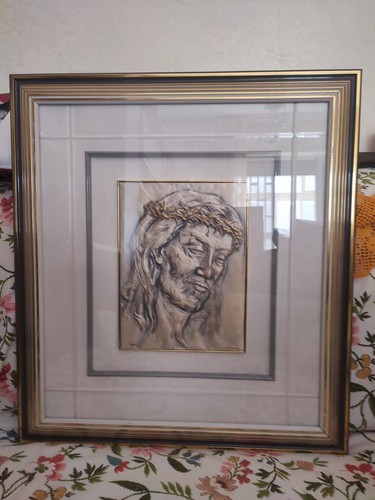 Cornice con quadro argento - cornice,