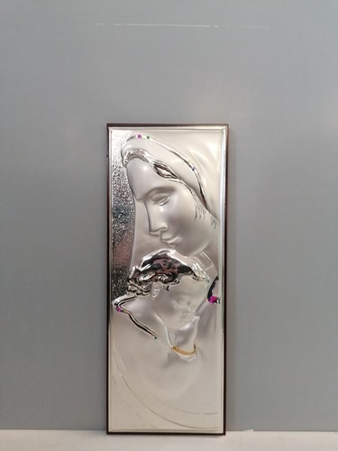 Quadro sacro argento - in,